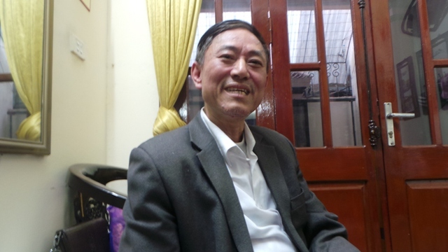 Ông  Đào Công Luận, tổ trưởng dân phố 7D, phường Bạch Mai, quận Hai Bà Trưng, Hà Nội