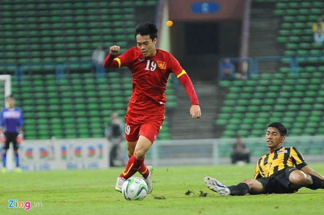 Văn Toàn trong màu áo U23 Việt Nam (ảnh: Zing)