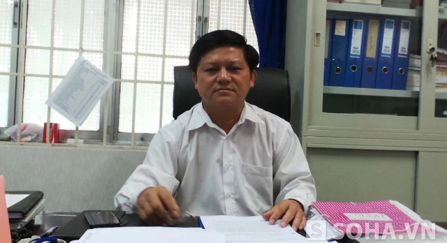 
Ông Huỳnh Văn Hy, Phó Giám đốc Bệnh viện đa khoa khu vực Củ Chi
