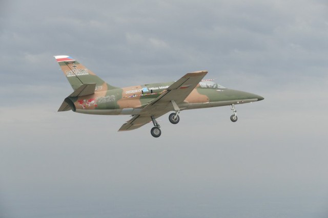 
Nguyên mẫu L-39NG bay thử nghiệm hôm 14-09 vừa qua.
