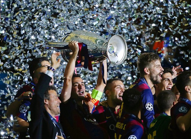 Barcelona giành chức vô địch Champions League đầy xứng đáng. Đây là danh hiệu thứ 5 trong lịch sử CLB.