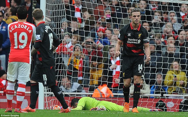 Bàn thắng của Liverpool không mang nhiều ý nghĩa