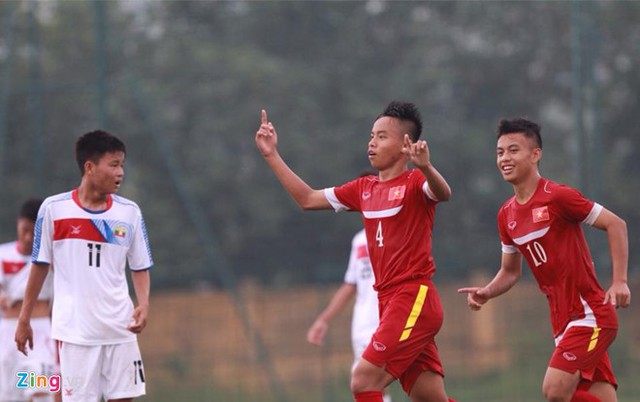 
U16 Việt Nam chiến thắng thuyết phục.
