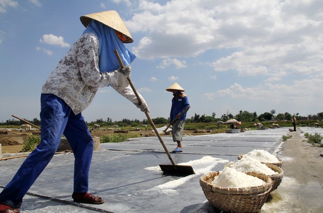 Cả làng, nắng nóng, đạt đỉnh, Hà Tĩnh, diêm dân