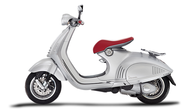 Siêu phẩm Vespa 946- phiên bản màu bạc