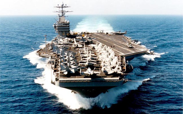 
Siêu hạm Nimitz 13 tỷ USD của Hải quân Mỹ
