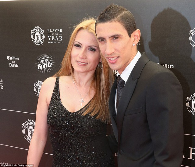 Di Maria và vợ