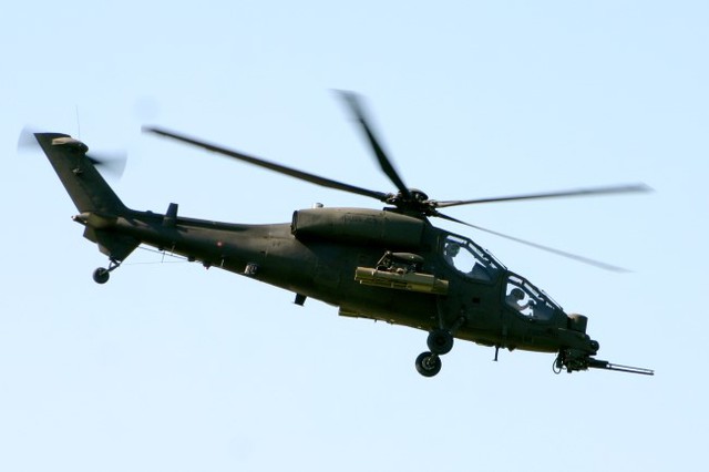 
Agusta A-129 Mangusta có trọng lượng cất cánh tối đa 4.500 kg.
