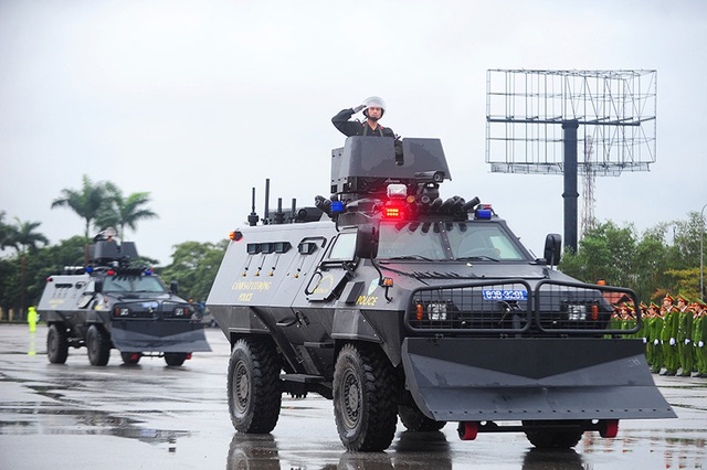 xe đặc chủng, ra quân, bảo vệ, an ninh, hội nghị, IPU-132