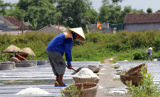 Cả làng, nắng nóng, đạt đỉnh, Hà Tĩnh, diêm dân