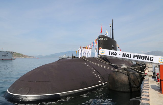 Lễ thượng cờ hai tàu ngầm Hải Phòng và Khánh Hòa - Ảnh 4.