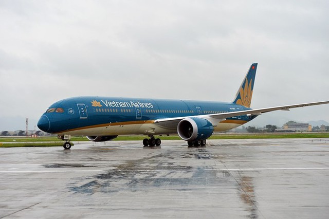 Boeing 787-9 đầu tiên của Vietnam Airlines.