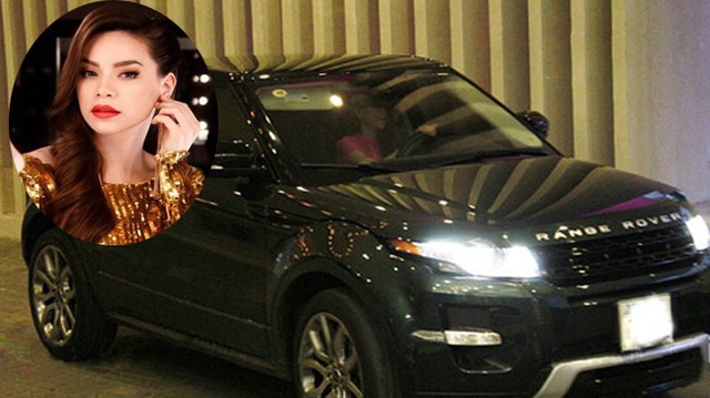 Tháng 7/2012, Hồ Ngọc Hà gây bất ngờ khi lái chiếc xe Range Rover Evpque đến dự họp báo của nhóm V.Music. Chiếc xe này là niềm ao ước của bất cứ tay đua ưa mạo hiểm nào.