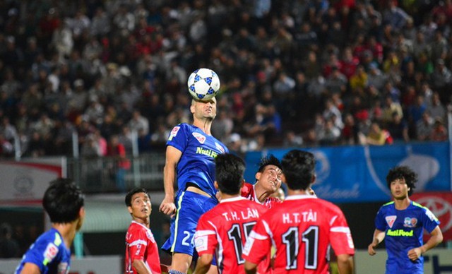 Lukanovic chơi không tốt trong các trận đấu vừa qua