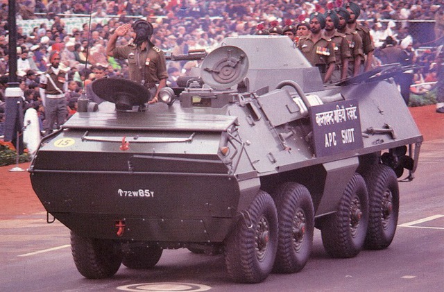 OT-64 SKOT trong biên chế quân đội Ấn Độ.