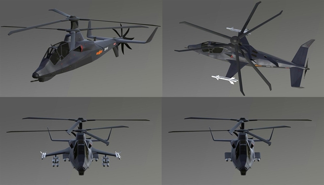 
Tờ Japanmil cho rằng, thiết kế mô phỏng của chiếc trực thăng tấn công tàng hình thế hệ mới của Trung Quốc có nhiều điểm lai tạo giữa trực thăng tấn công Apache của Mỹ (ở phần đầu của máy bay) với trực thăng tốc độ cao từng được thử nghiệm của nước này có tên gọi là Piasecki X-49 (ở phần đuôi của máy bay).
