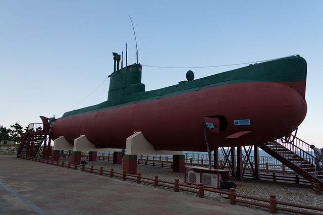 Tàu ngầm Sang-O bị Hải quân Hàn Quốc bắt giữ