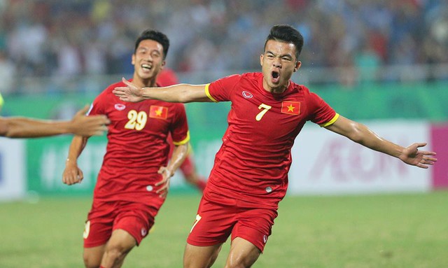 Hoàng Thịnh thi đấu rất ấn tượng trong màu áo ĐTVN tại AFF Cup 2014.