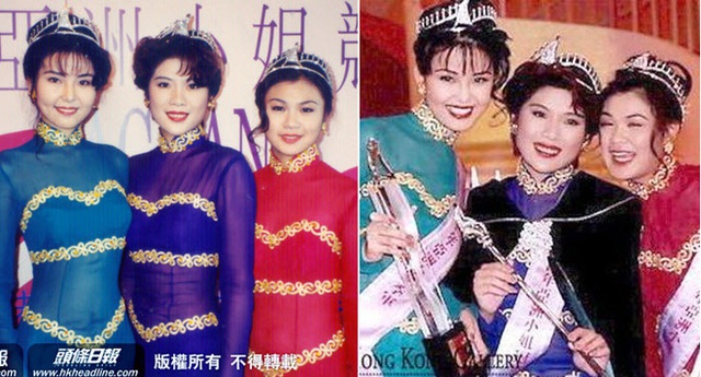 Người đẹp đăng quang ngôi vị Á hậu Châu Á năm 1994 (ngoài cùng bên trái).