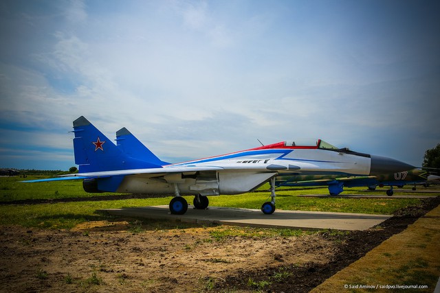 1 chiếc MiG-29 của đội bay Swift trong màu sơn của lực lượng này.