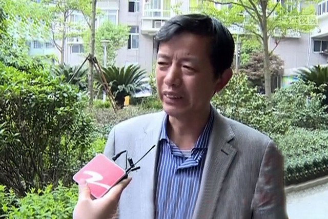 Ông Tang Hsieh, chồng của nạn nhân.