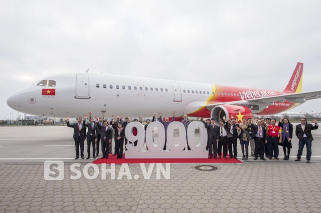 Chiếc tàu bay mới của Vietjet là A321ceo Sharklets thuộc thế hệ mới nhất của dòng tàu bay thân hẹp của Airbus.
