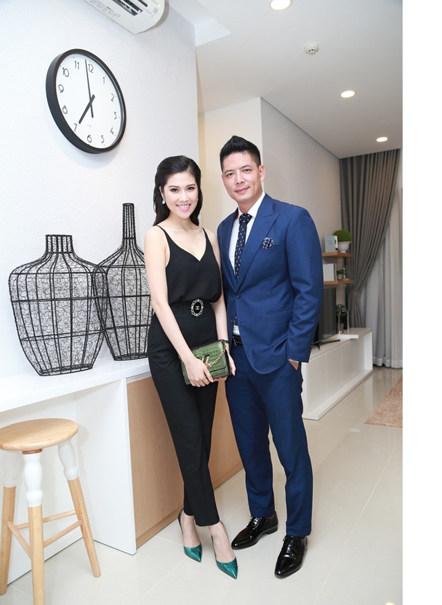 
Cô hội ngộ cùng diễn viên –MC Bình Minh, người đã chọn mua một căn hộ tại dự án The Ascent.
