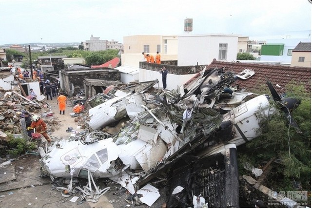 23/7/2014, chuyến bay GE222 của TransAsia Airways cất cánh từ Cao Hùng bị rơi gần sân bay Mã Công, Bành Hồ khiến 48 người thiệt mạng, hơn 10 người bị thương.
