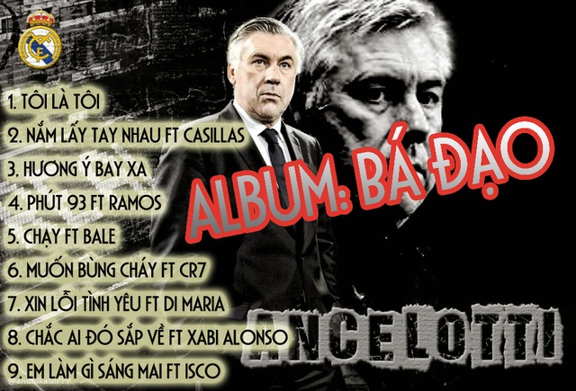 Bìa album nhạc của Ancelotti