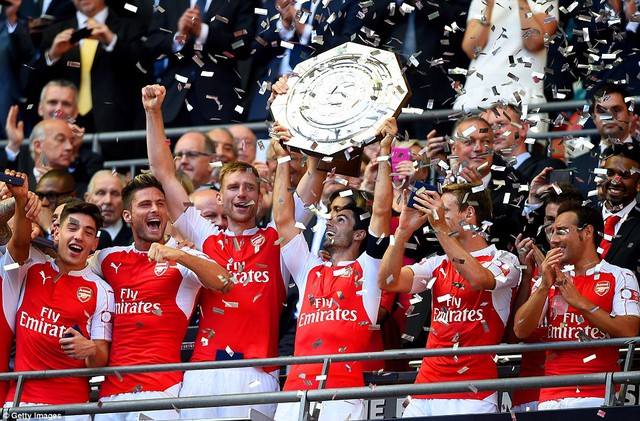 Arsenal sẽ phá vỡ lời nguyền Community Shield?