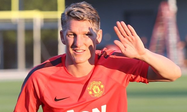 Bastian Schweinsteiger đang cảm thấy hài lòng tại Manchester