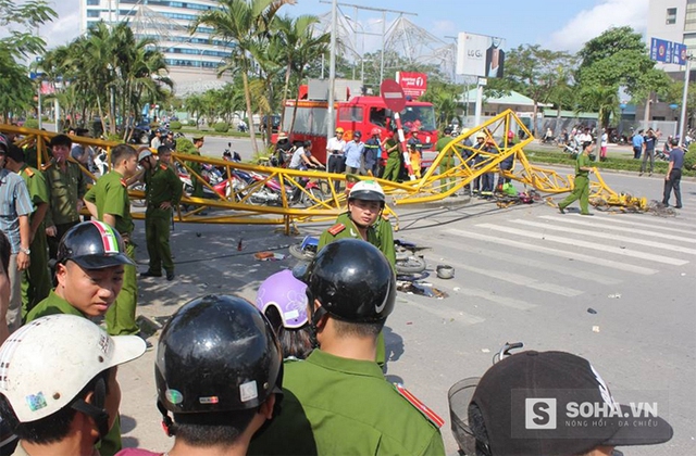 
Hiện trường sự việc. Ảnh: Minh Ngọc
