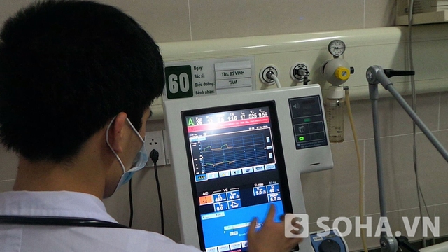 Tình hình sức khỏe của bệnh nhân Hòa đã nằm trong tầm kiểm soát của các bác sỹ.