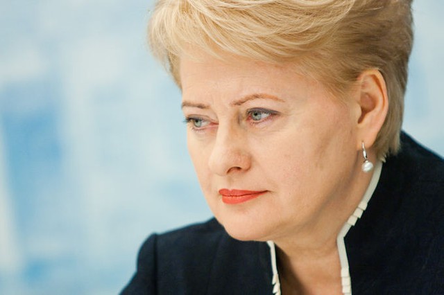 Tổng thống Litva Dalia Grybauskaite