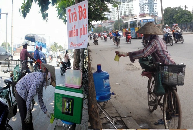 Công an phường đã trả lại bình nước miễn phí cho người dân