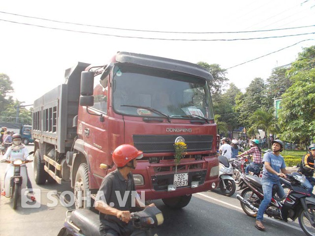 Chiếc xe gây tai nạn.