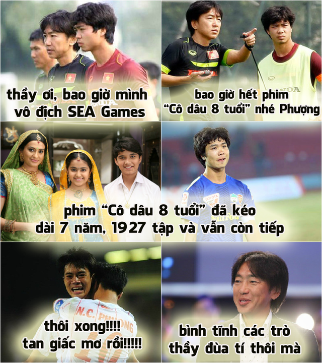 HLV Miura troll các học trò.