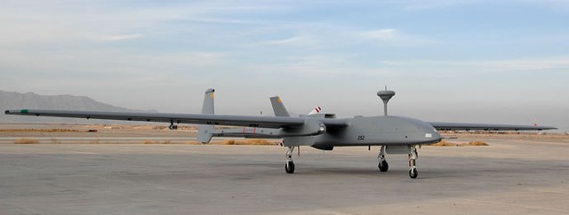 
Mẫu UAV Heron-1 của Công ty IAI, Israel.
