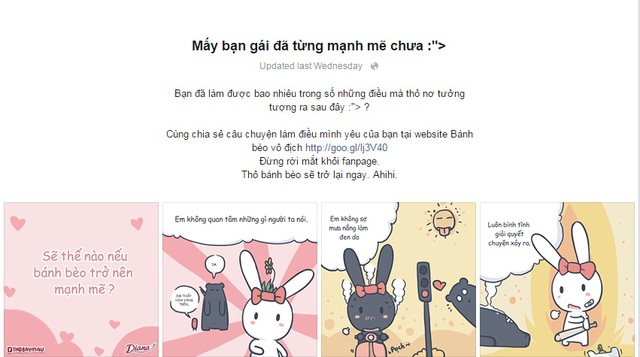 Bộ tranh của Thỏ Bảy Màu khá dễ thương nhưng cũng không kém phần hài hước.