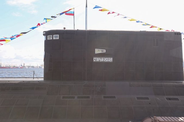 Tàu ngầm thuộc đề án 636.3 lớp Kilo.