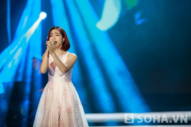 Hòa Minzy với ca khúc Gửi cũng làm say lòng khán giả.