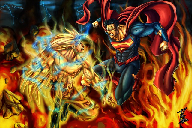 Superman vs Songoku: Kết quả cuộc chiến Đông-Tây sẽ như thế nào?