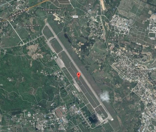 Sân bay quân sự Lingshui trên đảo Hải Nam