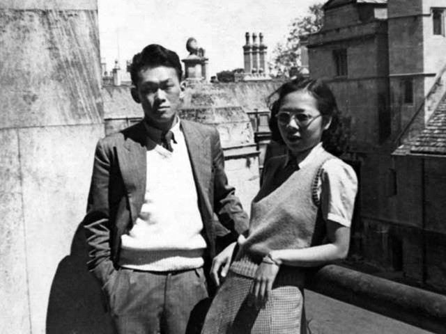 Ông Lý Quang Diệu và bà Kha Ngọc Chi khi còn trẻ. Ảnh: Google Images