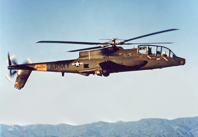 
AH-56 Cheyenne, sản phẩm của chương trình AAFSS, nó không thành công và sau này được thay thế bởi AH-64 Apache
