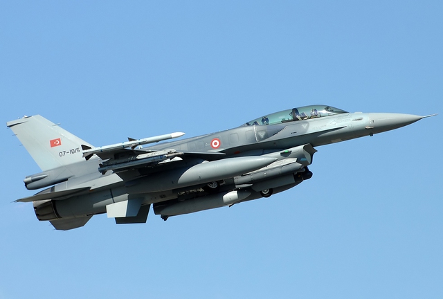 
Tiêm kích F-16D Block 50 Plus của Không quân Thổ Nhĩ Kỳ
