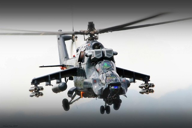 
Mi-24 SuperHind MK2 của Advanced Technologies & Engineering, nay đã bị Paramount Group mua lại và đổi tên thành Paramount Advanced Technologies.
