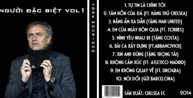 Album của Mourinho ra hồi mùa hè