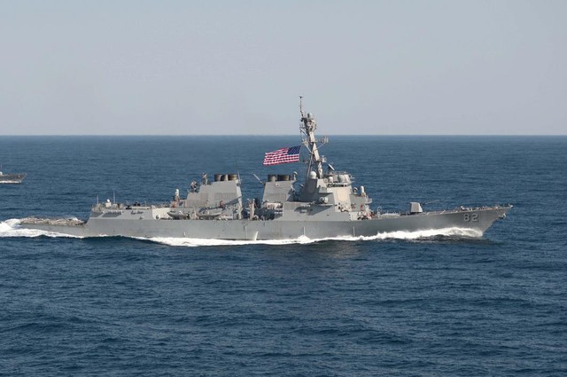 
Tàu khu trục USS Lassen (DDG-82) của Hải quân Mỹ.
