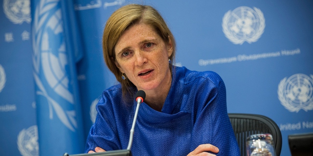 
Đại sứ Mỹ tại Liên Hợp Quốc, bà Samantha Power. Ảnh: AP
